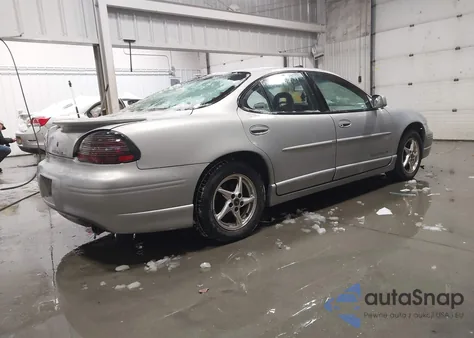 2000 Pontiac Grand Prix Gt z USA, uszkodzony, nr VIN 1G2WP52K1YF190986
